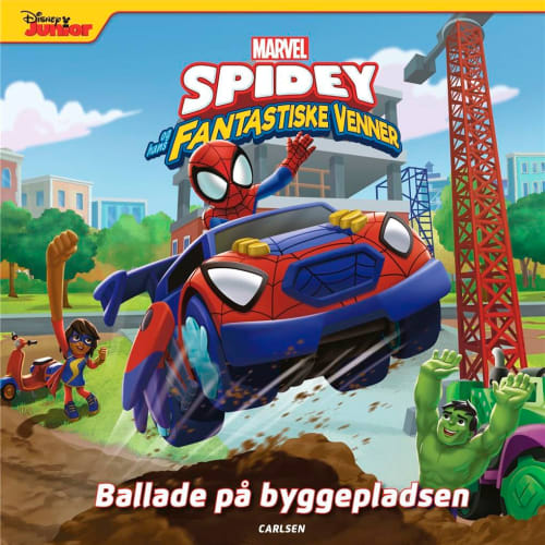 Spidey og hans fantastiske venner Ballade på byggepladsen - Indbundet