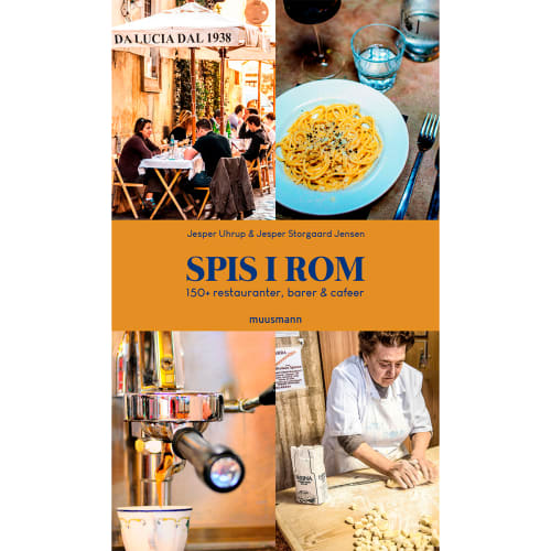 Spis i Rom - 150+ restauranter, barer & cafeer - Hæftet