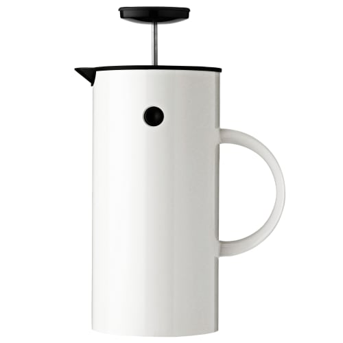 Stelton stempelkande - EM Press - Hvid