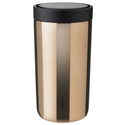 Stelton termokrus - To Go Click 0,2 l - Dark gold