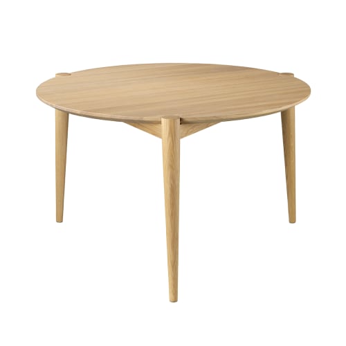 Stine Weigelt sofabord - D102 Søs - Ø 70 cm - Eg