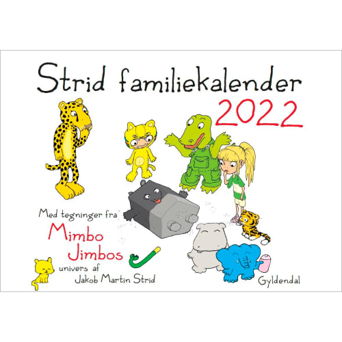 Strid familiekalender 2022 - Hæftet