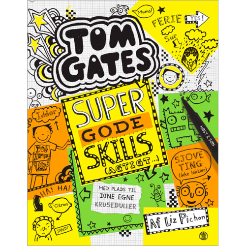 Supergode skills (agtigt) - Tom Gates 10 - Hæftet