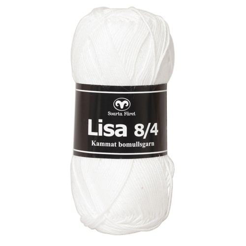 Svarta Fåret garn - Lisa 8/4 - 50 g