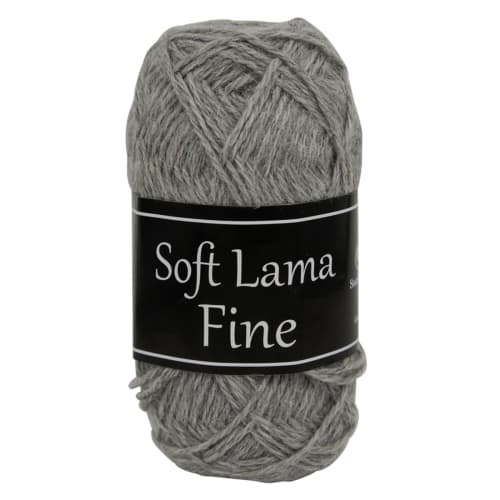 Svarta Fåret garn - Soft Lama Fine - 50 g