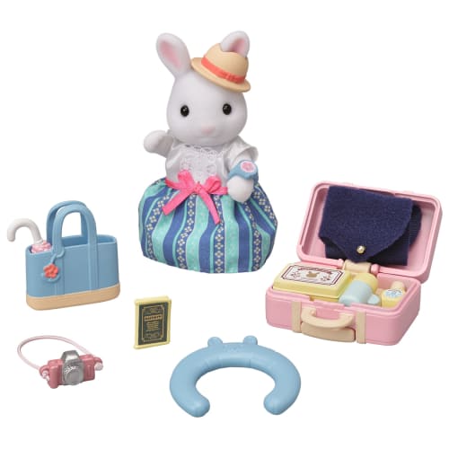 10: Sylvanian Families dukkehusfigur - Rejsesæt med figur