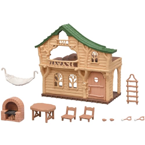 Sylvanian Families huset ved søen