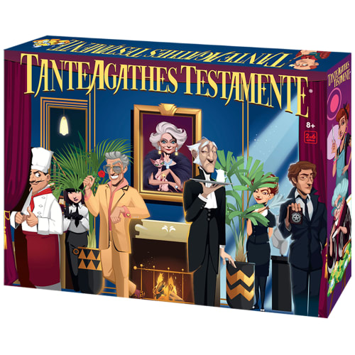 Tante Agathe brætspil - Tante Agathes Testamente