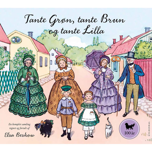 Tante Grøn, tante Brun og tante Lilla - En komplet samling - Indbundet