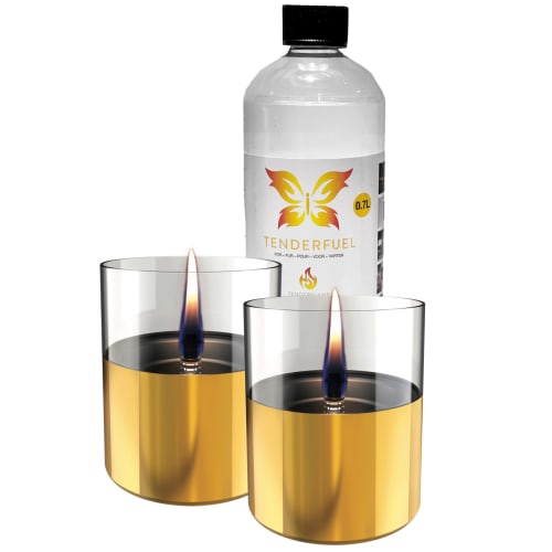 Tenderflame lanterner - Lilly - Guld - 2 stk.