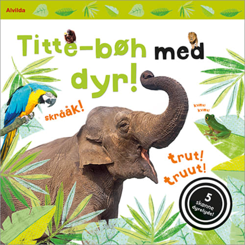 Titte-bøh med dyr! - Titte-bøh - Papbog