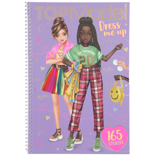 TOPModel stickersbog - Dress me up