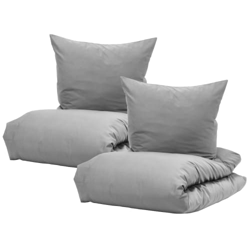 Turiform sengetøj - Enjoy Bambus - Grey - 2 sæt