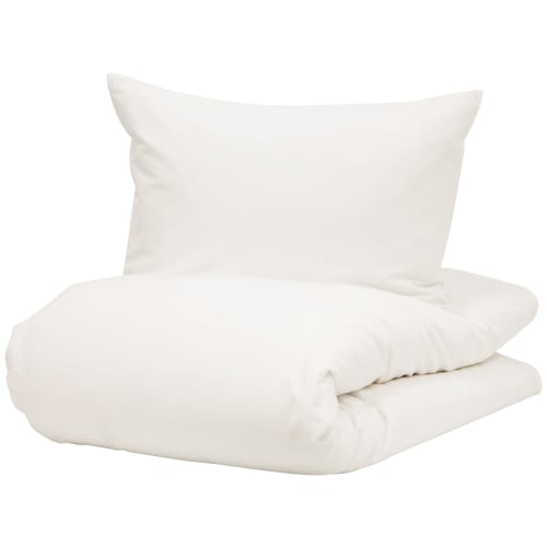 Turiform sengetøj til dobbeltdyne - Enjoy Bambus - White