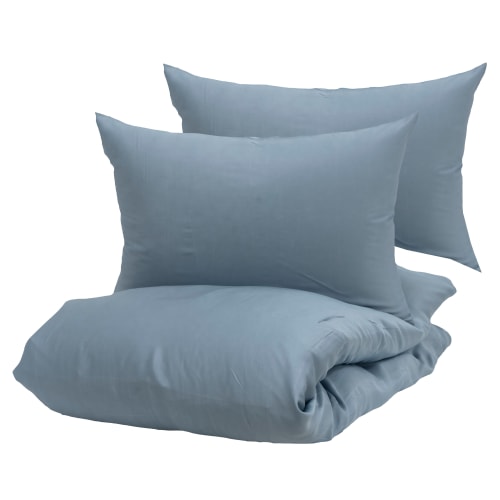 Turiform sengetøj til dobbeltdyne - Enjoy - Lys blå