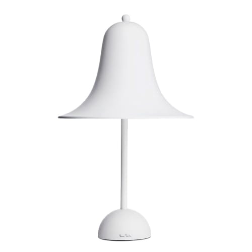 Verner Panton bordlampe - Pantop - Mat hvid
