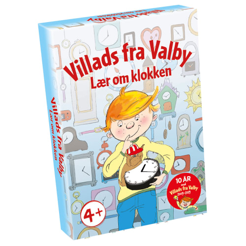 Villads fra Valby spil - Lær om klokken