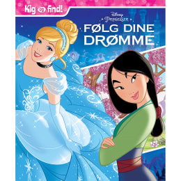 Køb Disney Prinsesser Kig & Find drømme - Papbog af | Coop.dk