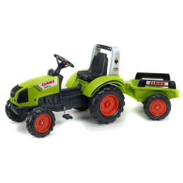 Køb Falk traktor med vogn - Claas Arion 430 - Grøn online