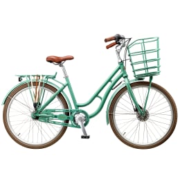 Sæson Henholdsvis Land Mustang Augusta 26" pigecykel med 7 gear - Beryl green | Køb produktet her | Coop.dk Sæson Henholdsvis Land Mustang Augusta 26" pigecykel med 7 gear - Beryl green | Køb produktet her | Coop.dk