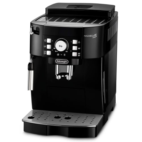 træ skranke jern De'Longhi espressomaskine - Magnifica S Ecam 21.117.B | Køb produktet  online | Coop.dk