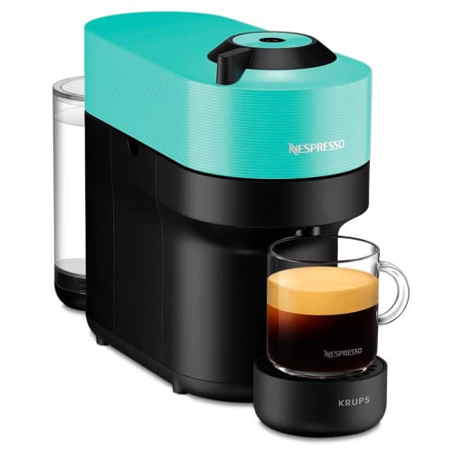 NESPRESSO Vertuo Pop kaffemaskine fra Krups - Aqua | Køb online Coop.dk