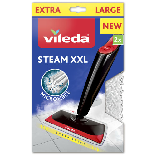 Vileda mikrofiberpuder - Steam XXL - 2 stk. | Køb online | Coop.dk