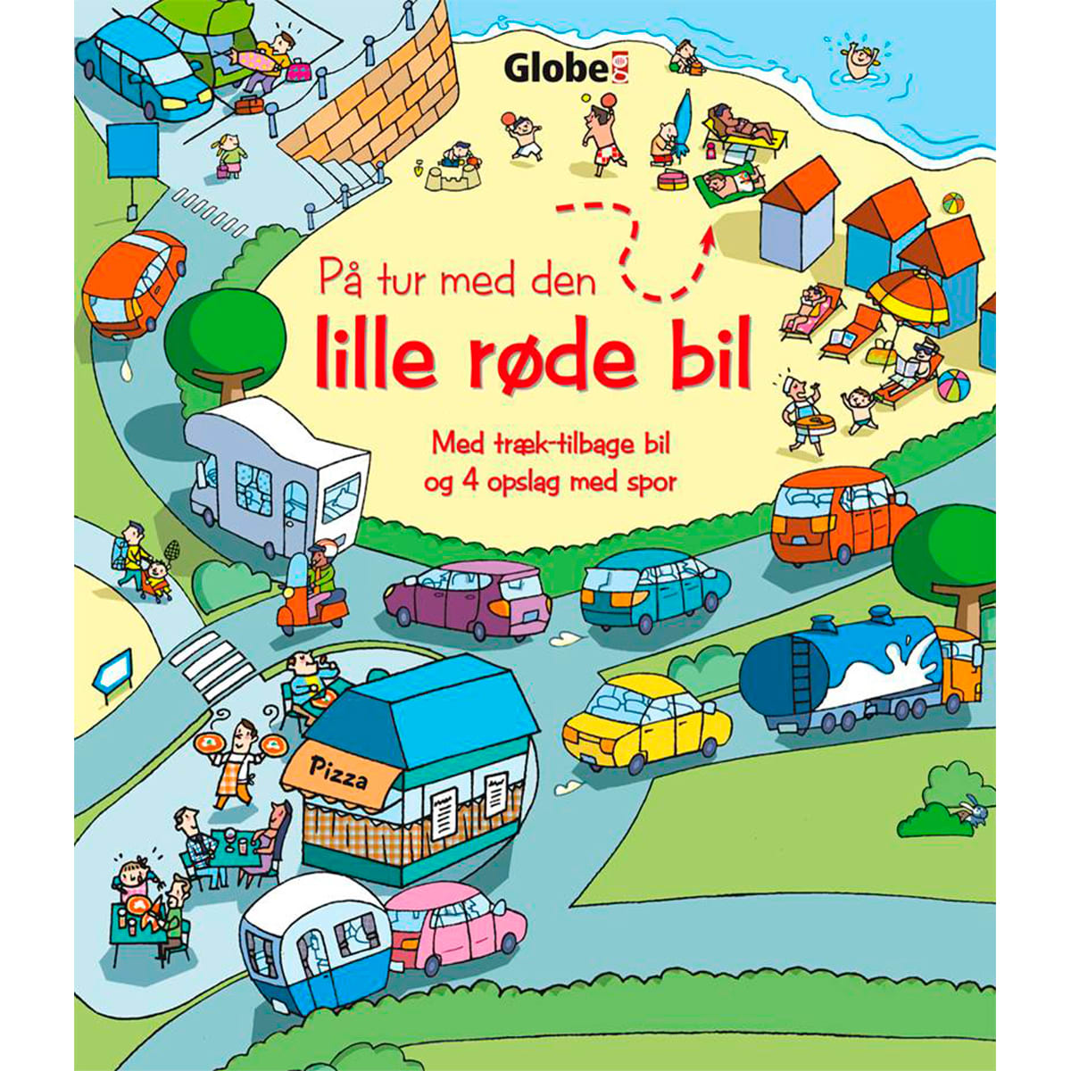 På tur med den lille røde bil - Indbundet | Køb produktet ...