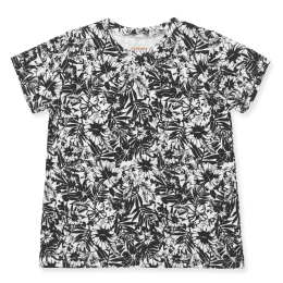 Friends T Shirt Sort Hvid Med Blomster Kob Produktet Online