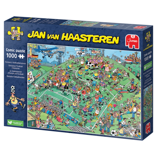 Jan Van Haasteren Puslespil European Football Champion