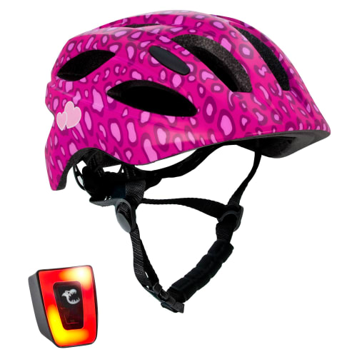 Crazy Safety cykelhjelm til børn - Medium - Pink