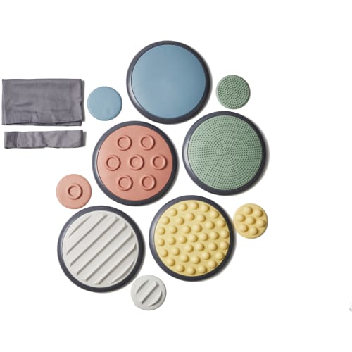 Gonge balancesten - Tactile Discs - 10 stk.