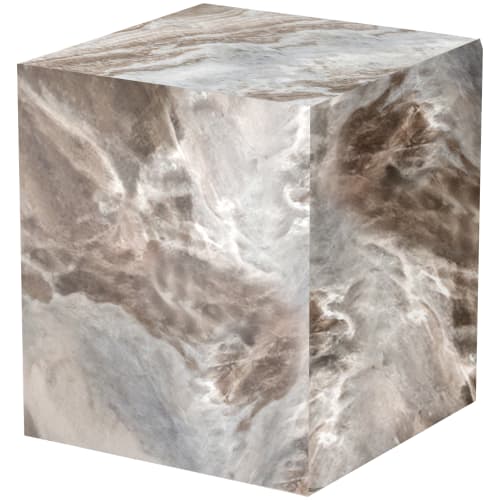 Living & More Sofabord Cube Chocolate