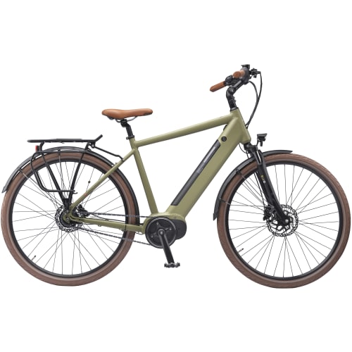 Mustang Trekking Electric 28″ elcykel med 7 gear – Olive green