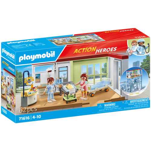 Playmobil City Action Fødeafdeling Til Leg Og Læring